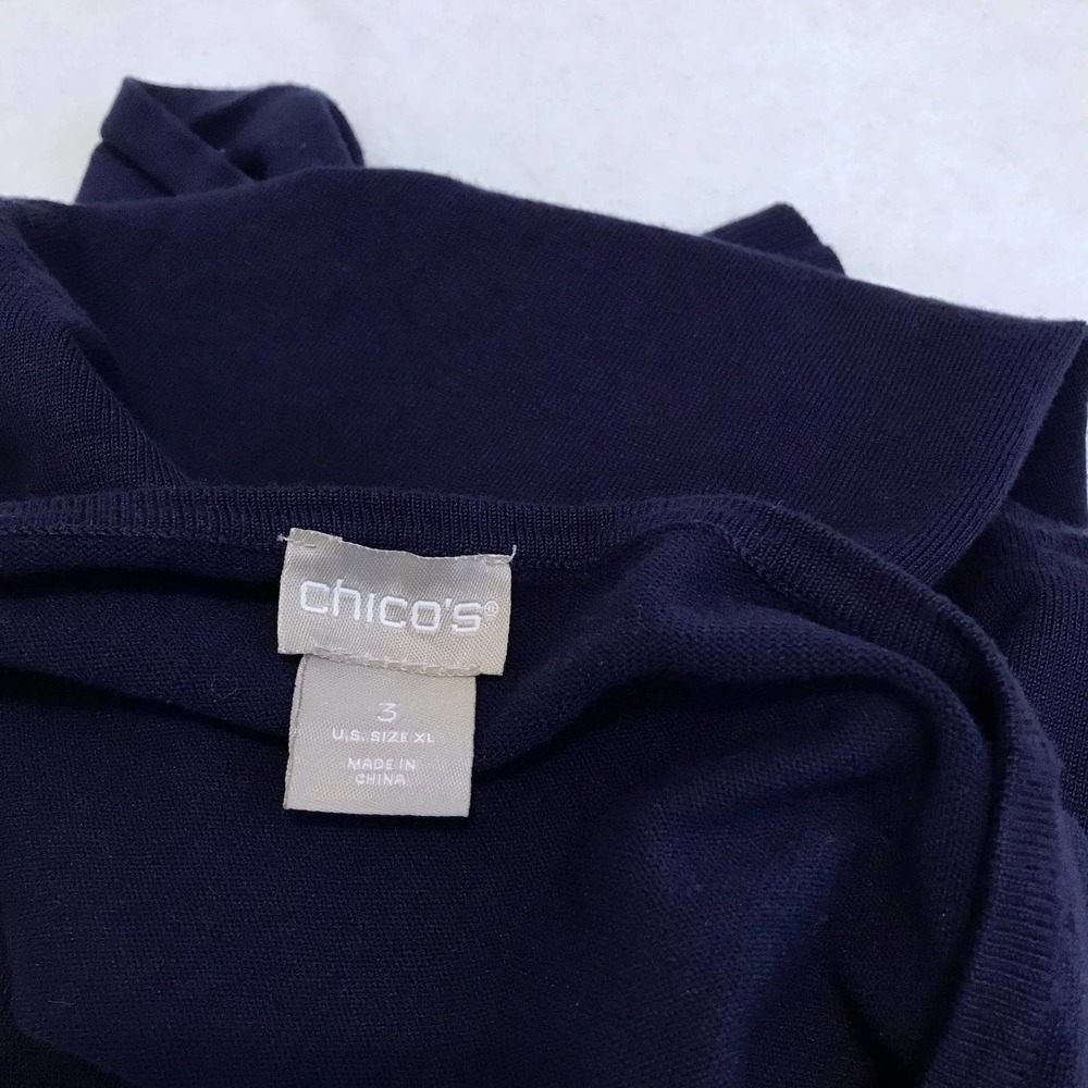 ❌SOLD❌ Chico's Lightweight Sweater Women 3 (XL) - Picture 8 of 9
